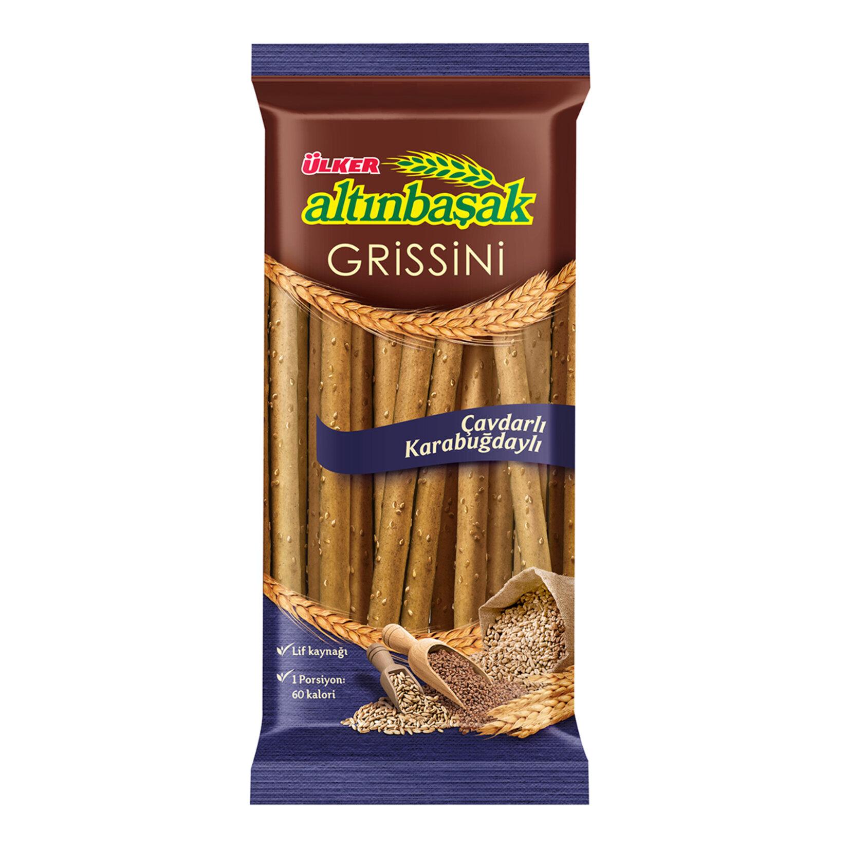 Ülker Altınbaşak Çavdarlı Karabuğdaylı Grissini 125 Gr