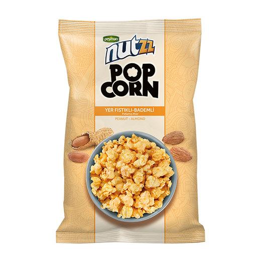 Peyman Nutzz Popcorn Yer Fıstıklı & Bademli 85 Gr