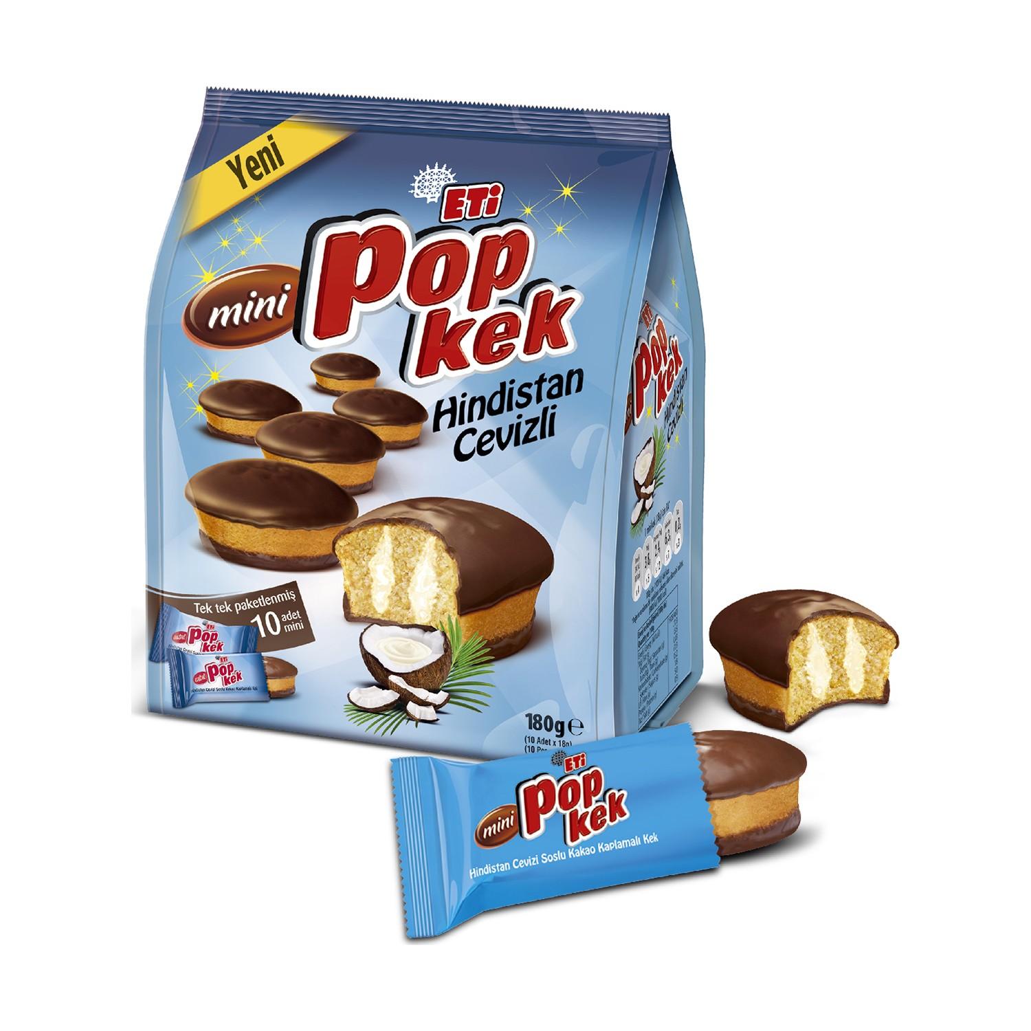 Eti Popkek Mini Hindistan Cevizli 180 Gr