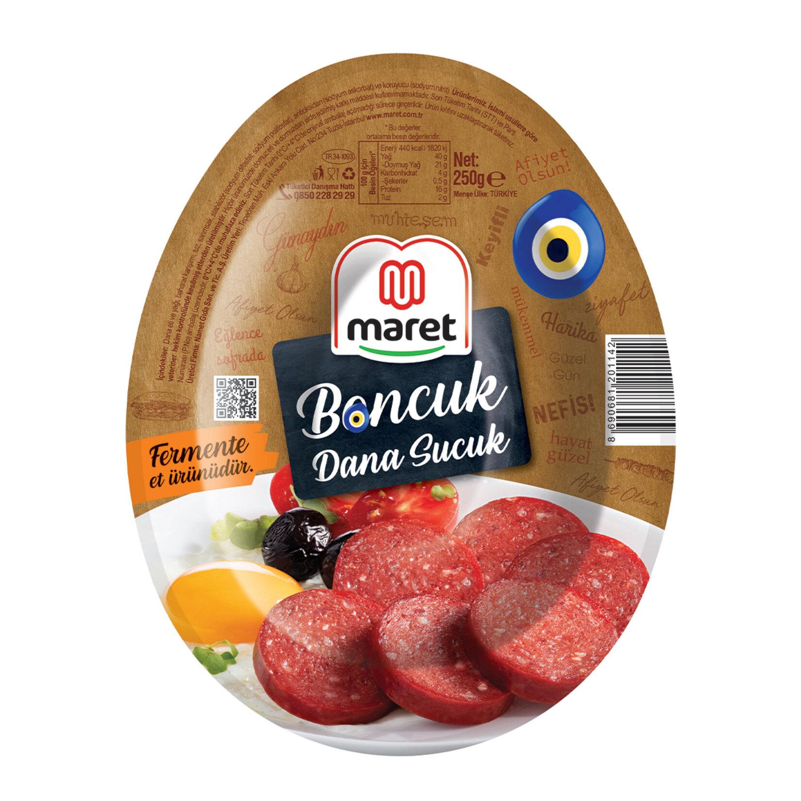 Maret Vakumlu Boncuk Sucuk 220 Gr